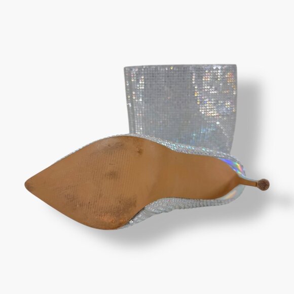 Steve Madden | 7.5 | Vibrant Rhinestone Knee-High Boots | Holiday | Party | Rare - Picture 7 of 16